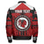 Polynesian Pride Jacket - Personalized Hawaiian High Kahuku Sleeve Zip Bomber Jacket LT10 - Polynesian Pride