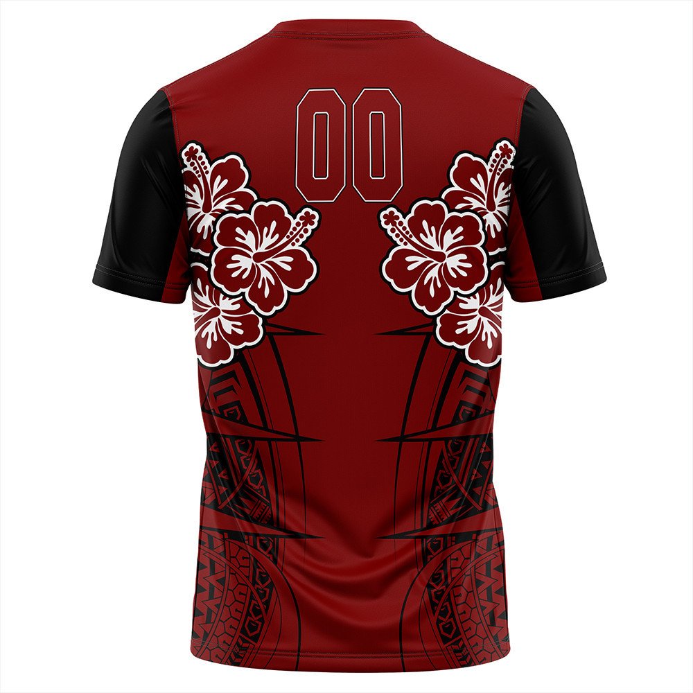 Polynesian Pride T Shirt Personalized Hawaii Spearhead Hibiscus Polynesian T Shirt LT10 - Polynesian Pride