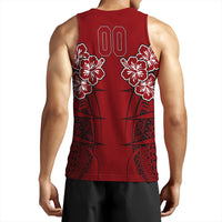 Polynesian Pride Clothing - Personalized Hawaii Spearhead Hibiscus Polynesian Tank Top LT10 - Polynesian Pride