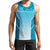 Polynesian Pride Tank Top - Personalized Kakau Hawaii Polynesian Blue Gradient Tank Top LT10 Blue - Polynesian Pride