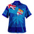 Polynesian Pride Shirt - Fiji Palm Tree Coat Of Arms Hawaiian Shirt LT10 Unisex Blue - Polynesian Pride