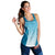 Polynesian Pride Tank Top - Personalized Kakau Hawaii Polynesian Blue Gradient Racerback Tank LT10 Blue - Polynesian Pride