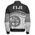 Polynesian Pride Jacket - Fiji Rugby Concept Sleeve Zip Bomber Jacket LT10 - Polynesian Pride
