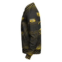 Polynesian Pride Jacket - Personalized Hawaii Class Of Nanakuli Golden Hawks Sleeve Zip Bomber Jacket LT10 - Polynesian Pride