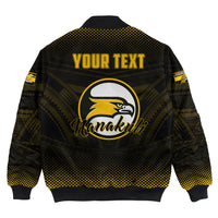 Polynesian Pride Jacket - Personalized Hawaii Class Of Nanakuli Golden Hawks Bomber Jacket LT10 - Polynesian Pride