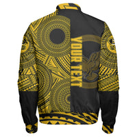 Polynesian Pride Jacket - Personalized Hawaii Class Of Nanakuli Sleeve Zip Bomber Jacket LT10 - Polynesian Pride