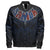 Polynesian Pride Jacket - American Samoa Forever Sleeve Zip Bomber Jacket LT10 Unisex Black - Polynesian Pride
