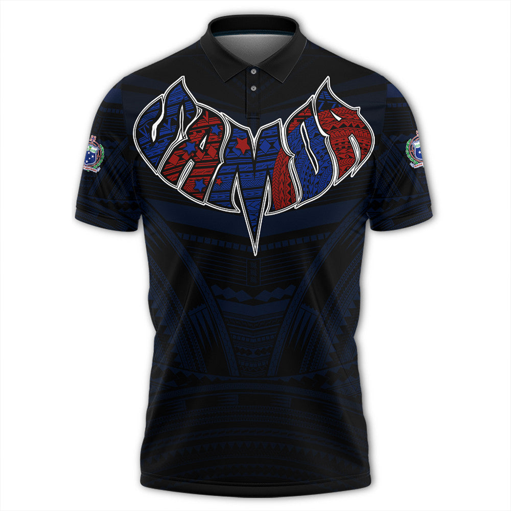 Polynesian Pride Apparel Samoa Forever Polo Shirt LT10 - Polynesian Pride