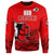 Polynesian Pride Sweatshirt - Personalized 808 Kahuku Sweatshirt LT10 Unisex Red - Polynesian Pride