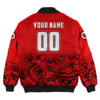 Polynesian Pride Jacket - Personalized 808 Kahuku Bomber Jacket LT10 - Polynesian Pride