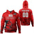 Polynesian Pride Hoodie Personalized 808 Kahuku Hoodie LT10 Red - Polynesian Pride