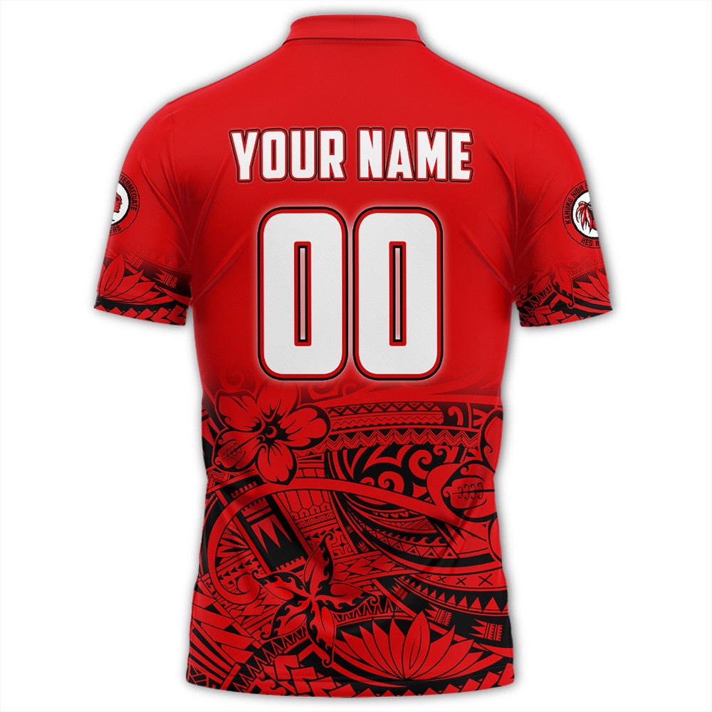 Polynesian Pride Apparel Custom 808 Kahuku Polo Shirt LT10 - Polynesian Pride