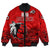 Polynesian Pride Jacket - Personalized 808 Kahuku Bomber Jacket LT10 Unisex Red - Polynesian Pride