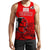 Polynesian Pride Tank Top - Personalized 808 Kahuku Tank Top LT10 Red - Polynesian Pride