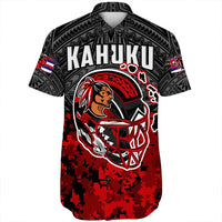 Polynesian Pride Shirt - Red Raider For Life Short Sleeve Shirt LT10 Unisex Black - Polynesian Pride