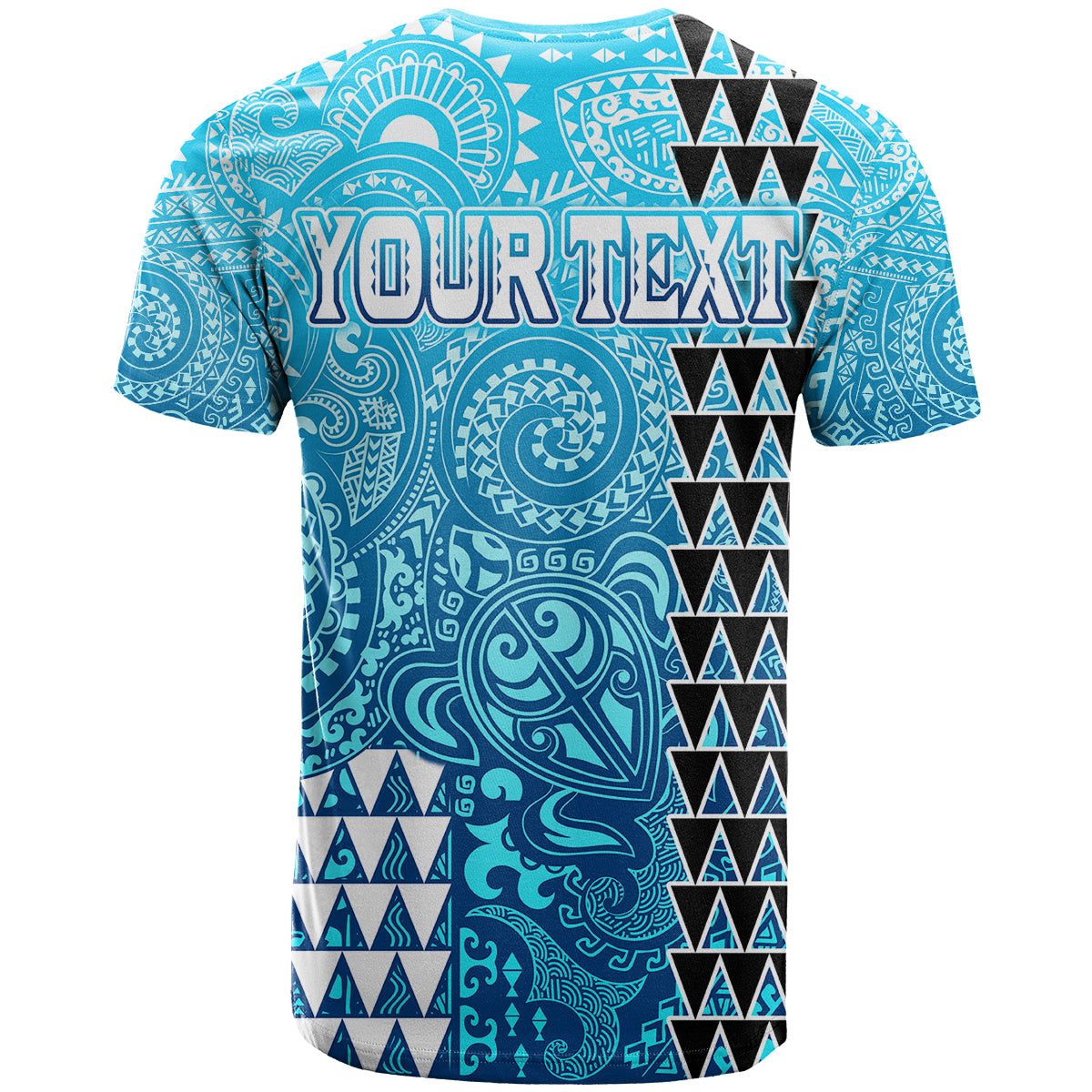 Custom Hawaii Tribal Kakau T Shirt LT9 - Polynesian Pride