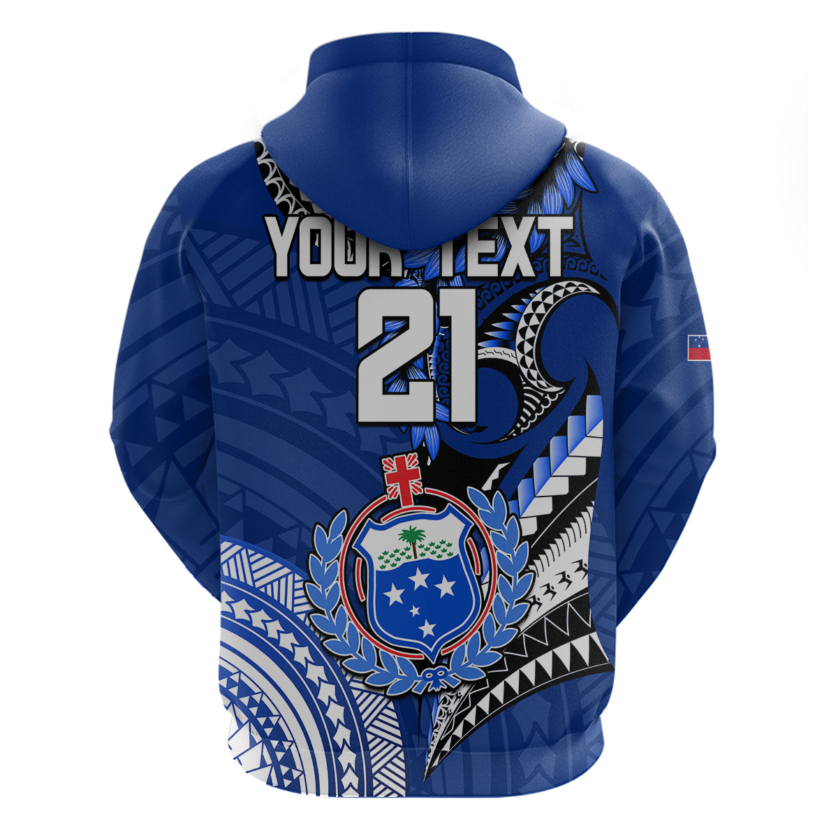(Custom Text and Number) Manu Samoa Rugby 7s Hoodie LT9 - Polynesian Pride