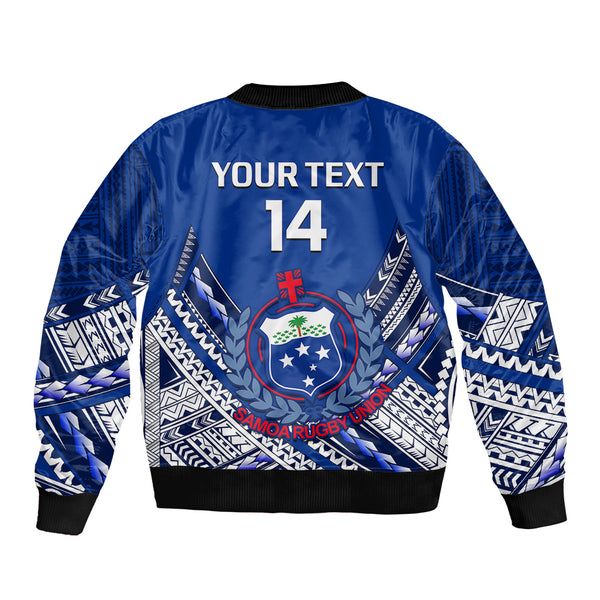 (Custom Text And Number) Samoan Rugby Manu Samoa 7s Polynesian Pattern ...