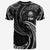 Federated States of Micronesia T Shirt White Tribal Wave Unisex White - Polynesian Pride