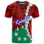 Pohnpei Kolonia Micronesia T Shirt Tribal Wave Tattoo Unisex Red - Polynesian Pride
