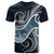 Vanuatu Polynesian T Shirt Ocean Style Unisex Blue - Polynesian Pride