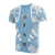 Federated States of Micronesia T Shirt F S M Seal Polynesian Tattoo Light Blue Style Unisex SkyBlue - Polynesian Pride