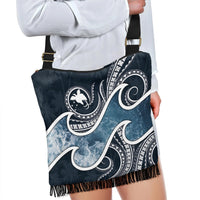Papua New Guinea Polynesian Crossbody Boho Handbag - Ocean Style - Polynesian Pride