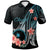 Chuuk Polo Shirt Turquoise Polynesian Hibiscus Pattern Style Unisex Turquoise - Polynesian Pride