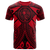 Chuuk T Shirt Red Seal with Polynesian Tattoo Unisex Red - Polynesian Pride