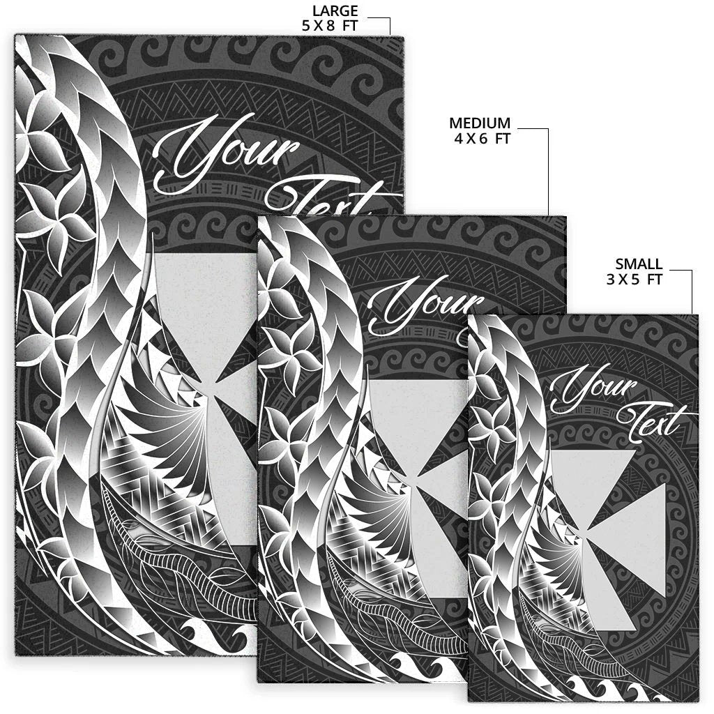 Wallis and Futuna Area Rug - Custom Personalised Polynesian Pattern Style - Polynesian Pride