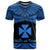 Wallis and Futuna Polynesian T Shirt Wallis and Futuna Pride Blue Version Unisex Blue - Polynesian Pride