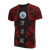Federated States of Micronesia T Shirt F S M Seal Polynesian Tattoo Red Style Unisex Red - Polynesian Pride