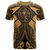 Chuuk T Shirt Gold Seal with Polynesian Tattoo Unisex Art - Polynesian Pride