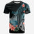 Tokelau T Shirt Turquoise Polynesian Hibiscus Pattern Style Unisex Art - Polynesian Pride
