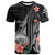Hawaii T-Shirt - Polynesian Hibiscus Pattern Style