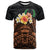 Pohnpei Custom Personalised T-shirt - Tribal Pattern Hibiscus