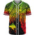 Papua New Guinea Polynesian Baseball Shirt - Tribal Wave Tattoo Reggae Unisex Reggae - Polynesian Pride