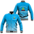 Tonga Lavengamalie College Tongan Pattern Baseball Jacket - LT12 Unisex Blue - Polynesian Pride