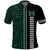 Hawaii Kakau Warrior Football Polo Shirt LT12 Unisex Green - Polynesian Pride