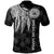 American Samoa Polo Shirt Polynesian Wings (White) Unisex White - Polynesian Pride