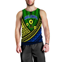 (Custom Personalised) Vanuatu Malampa Province Tribal Pattern Men Tank Top - LT12 - Polynesian Pride