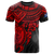 Marshall Islands Polynesian T Shirt Marshall Islands Flag Red Turtle Hibiscus Unisex Red - Polynesian Pride