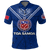 Toa Samoa Rugby Polo Shirt Samoan Warrior Pride LT12 Blue - Polynesian Pride