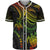 Polynesian Custom Personalised Baseball Shirt - Reggae Turtle Unisex Reggae - Polynesian Pride