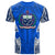Samoa Polynesian T Shirt Samoan Pattern With Seal Unisex Blue - Polynesian Pride
