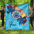 Federated States of Micronesia Premium Quilt - Tropical Style Blue - Polynesian Pride