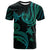 Pohnpei T-Shirt - Polynesian Turtle With Pattern