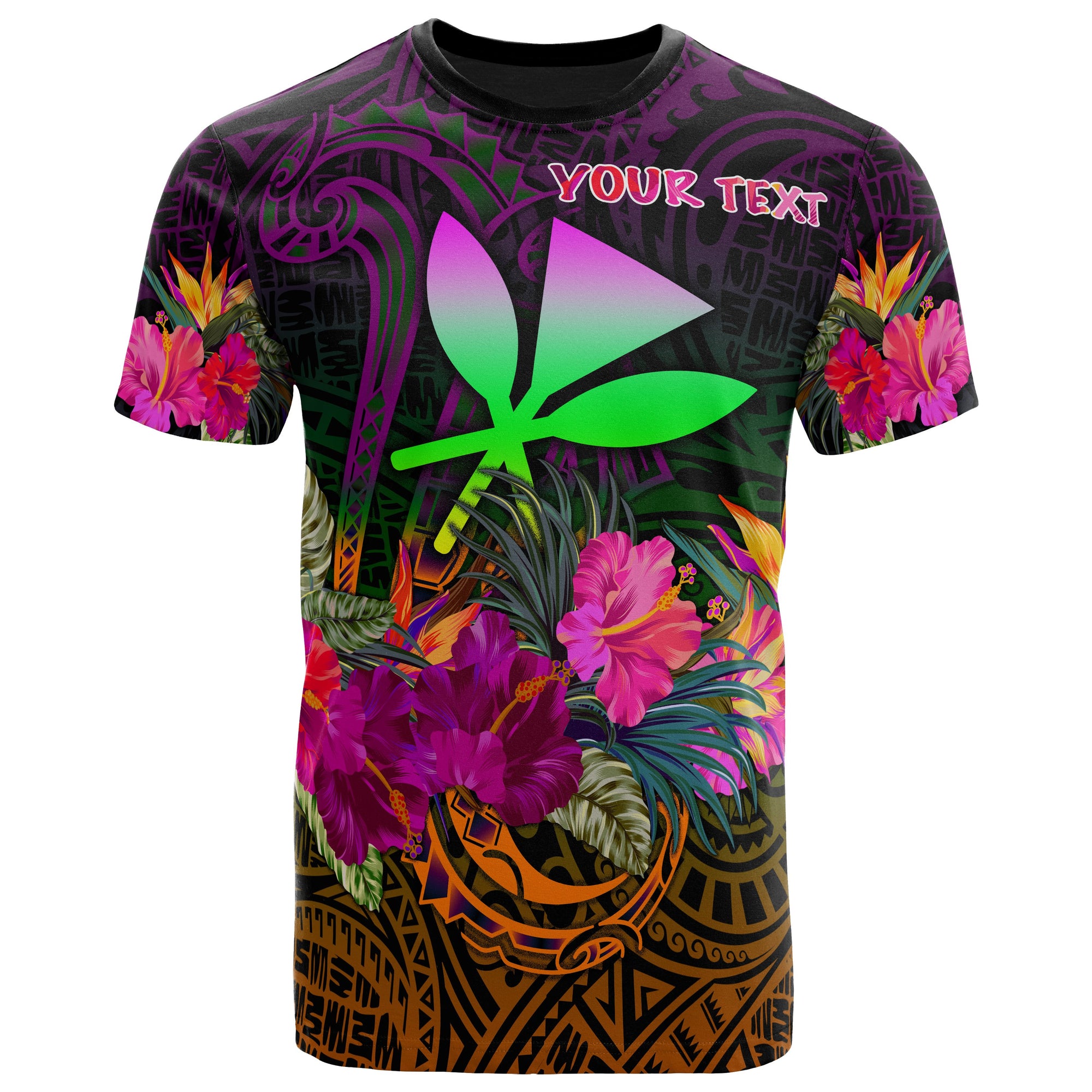 Polynesian Hawaii Custom Kanaka Maoli T Shirt Summer Hibiscus Unisex Art - Polynesian Pride