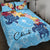 Chuuk Quilt Bed Set - Tropical Style Blue - Polynesian Pride