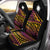 Marshall Islands Car Seat Cover - Special Polynesian Ornaments Universal Fit Black - Polynesian Pride